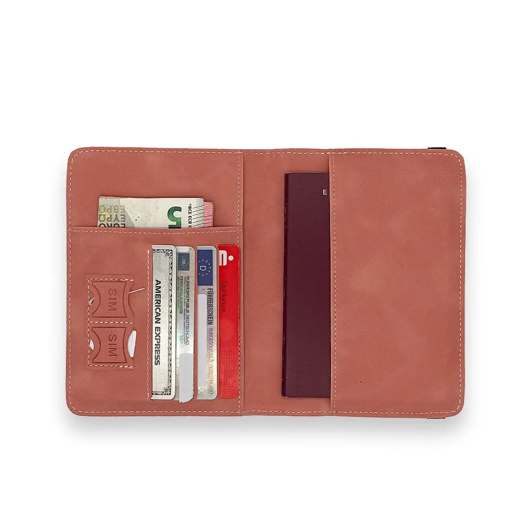 Travel Wallet Rosa Mein Shop