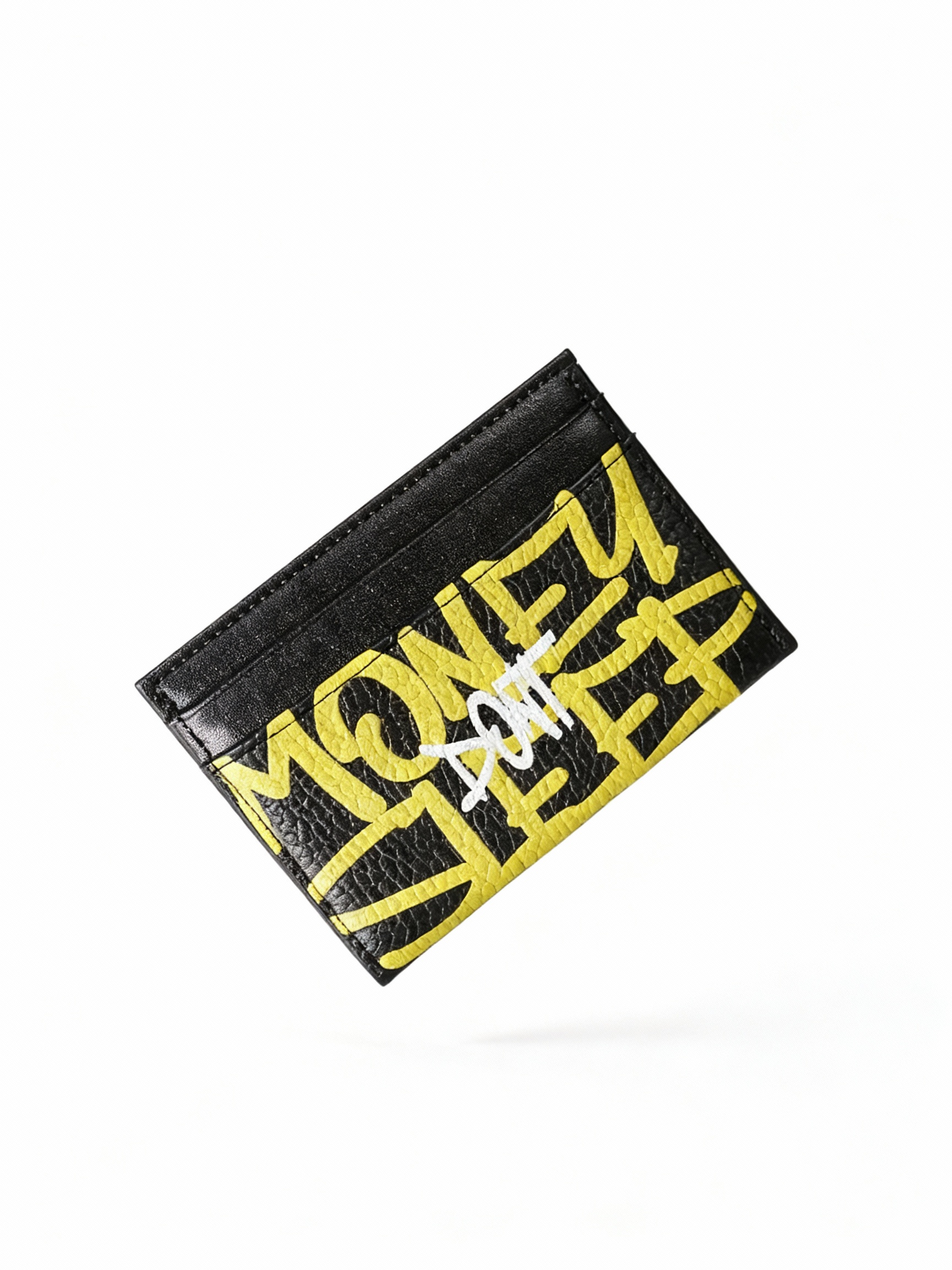 Money dont Sleep Cardholder (Gelb)