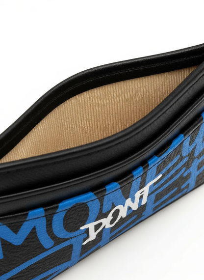 Money dont Sleep Cardholder (Blau)