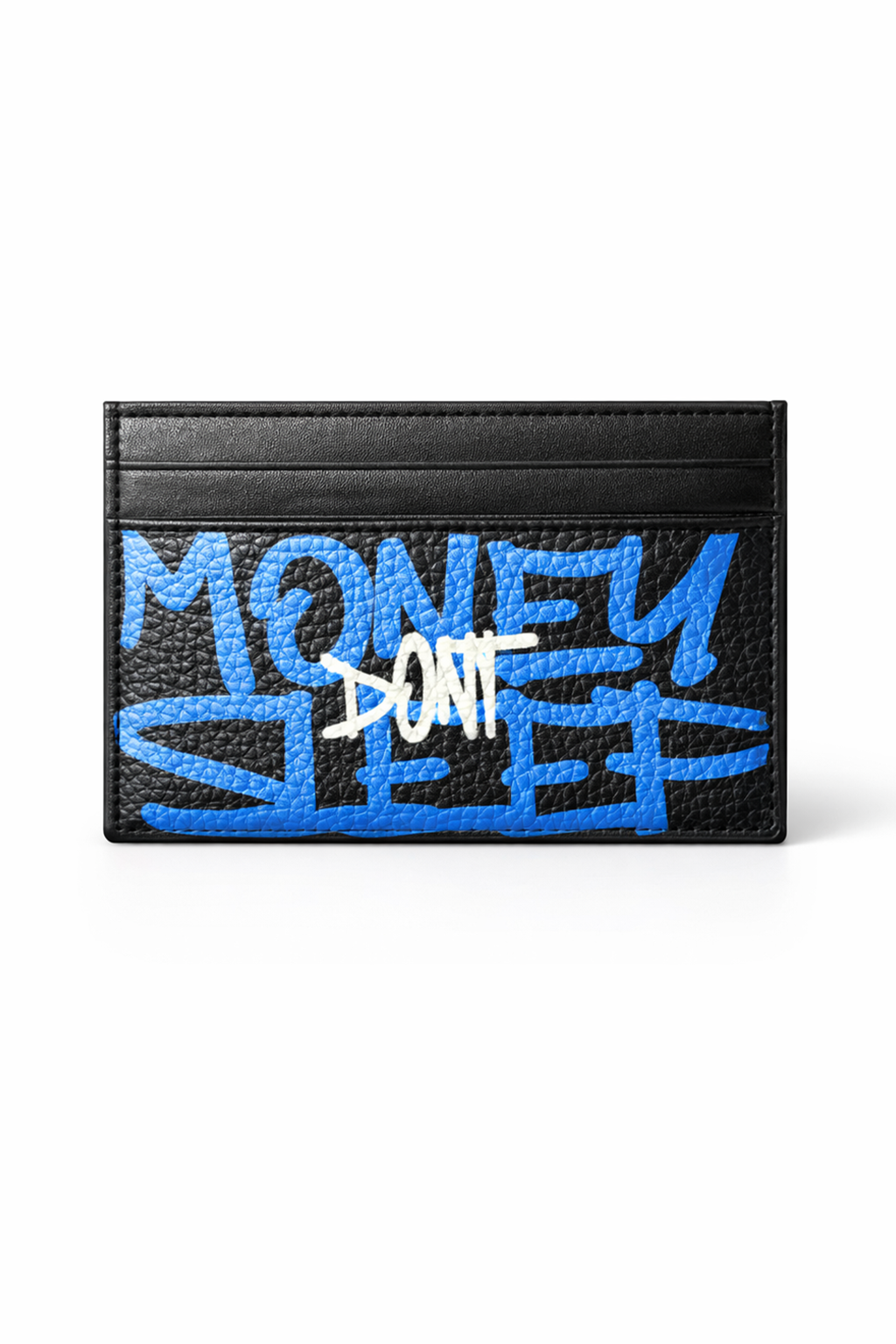 Money dont Sleep Cardholder (Blau)
