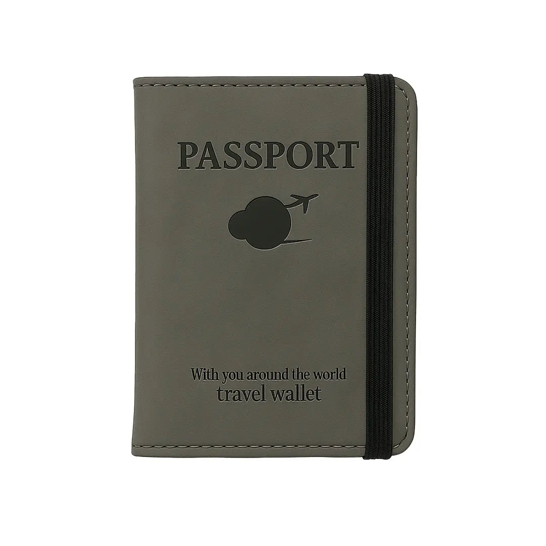Travel Wallet Grau Mein Shop